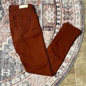 J & C Jeans rust colored jeggings, size womens 5